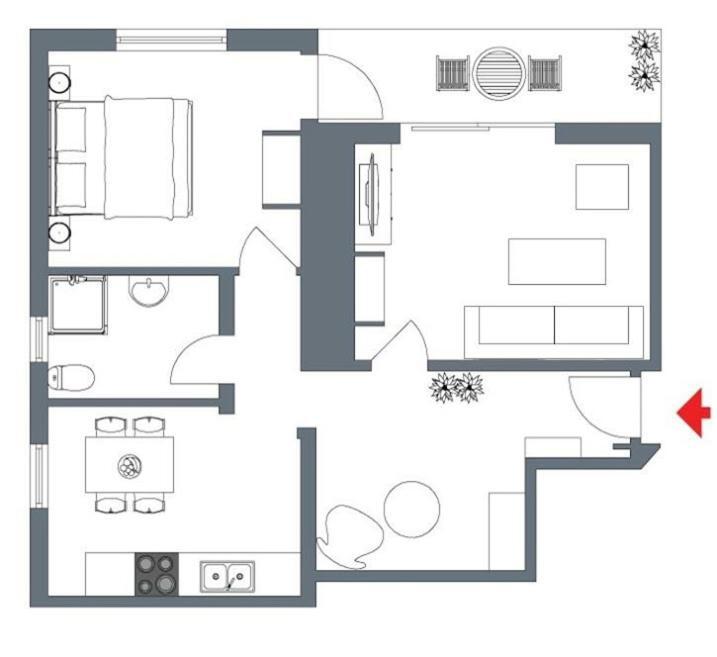 Appart Aux Deux Colombes Avec Balcon Et Garage Pamiers Exterior foto